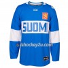 Finland Trøje Blank 2016 World Cup Blå Premier Finland Trøje Blank 2016 World Cup Blå Premier